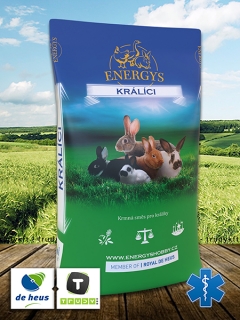 Nyúl Gold Forte Gyógyszeres Nyúltáp 25kg - De Heus Energys Hobbi